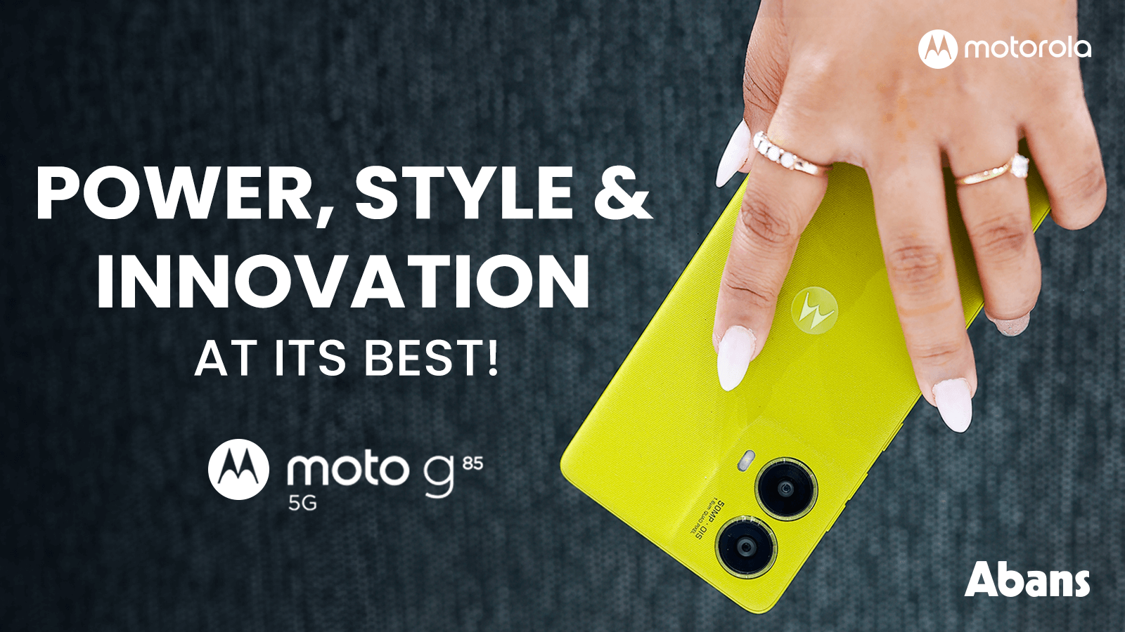 Moto G85 5G: Power, Style & Innovation at Its Best!